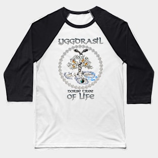 Vikings' Yggdrasil: The Viking Tree of Life in Norse Mythology Baseball T-Shirt